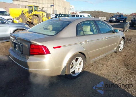 2004 Acura Tl из США, поврежденный, VIN 19UUA66294A065411